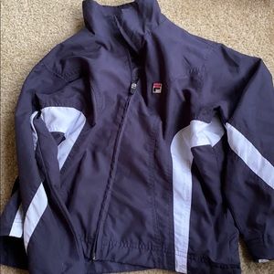Fila boys zip up jacket